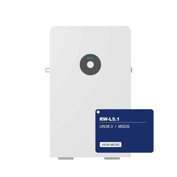 RW-L5.1 (AS, AF, LATAM) Flexible Performance 10-year warranty, certified by UN38.3 and MSDS