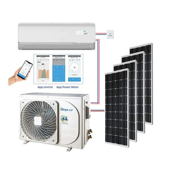 Hybrid AC/DC Solar Air Conditioner long warranty years , hybrid AC/DC